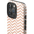 Rose Gold Chevron iPhone 16 Pro Max Impact Case