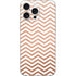 Rose Gold Chevron iPhone 16 Pro Max Skin
