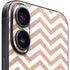 Rose Gold Chevron iPhone 16 Skin