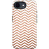 Rose Gold Chevron iPhone 16e Impact Case