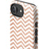 Rose Gold Chevron iPhone 16e Impact Case