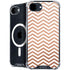 Rose Gold Chevron iPhone 16e MagSafe Case