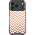 Rose Gold Chevron iPhone 18 Pro Clear Case