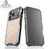 Rose Gold Chevron iPhone 18 Pro Clear Case