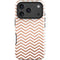 Rose Gold Chevron iPhone 18 Pro Impact Case