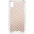 Rose Gold Chevron iPhone XS Clear Case