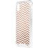 Rose Gold Chevron iPhone XS Clear Case