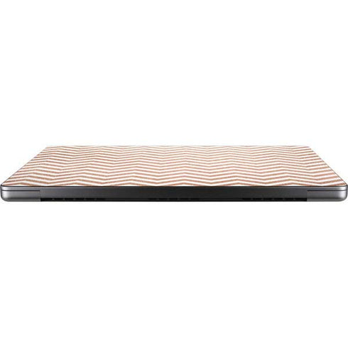 Rose Gold Chevron Apple MacBook Pro 14-inch Skin
