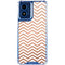 Rose Gold Chevron Moto G 5G (2024) Clear Case