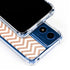 Rose Gold Chevron Moto G 5G (2024) Clear Case