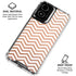 Rose Gold Chevron Moto G Power 5G (2024) Clear Case