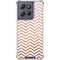Rose Gold Chevron Moto G Power 5G (2025) Clear Case