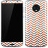 Rose Gold Chevron Moto G6 Skin