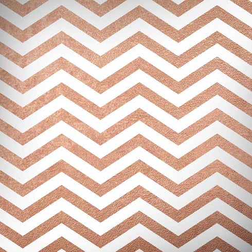 Rose Gold Chevron Moto G6 Skin