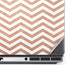 Rose Gold Chevron Dell Precision Skin