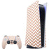 Rose Gold Chevron PlayStation PS5 Skins