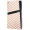 Rose Gold Chevron PS5 Pro Disk Console Skin