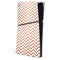 Rose Gold Chevron PS5 Slim Digital Edition Console Skin