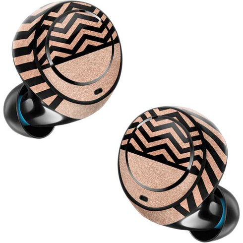 Rose Gold Chevron Split Amazon Echo Buds Skin