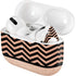 Rose Gold Chevron Split AirPods Skins