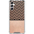 Rose Gold Chevron Split Gabb Phone 4 Clear Case