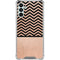 Rose Gold Chevron Split Galaxy A13 5G Clear Case