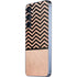 Rose Gold Chevron Split Galaxy A35 5G Skin