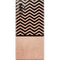 Rose Gold Chevron Split Galaxy Note 10 Plus Skin