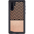 Rose Gold Chevron Split Galaxy Cases
