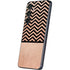 Rose Gold Chevron Split Galaxy S25 Plus Skin