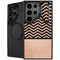 Rose Gold Chevron Split Galaxy S24 Ultra Kickstand Case
