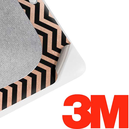 Rose Gold Chevron Split Google Home Hub Skin