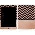 Rose Gold Chevron Split iPad Skins