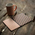 Rose Gold Chevron Split iPad Skins