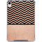 Rose Gold Chevron Split iPad 11th Gen (2025) Clear Case