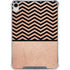 Rose Gold Chevron Split iPad 11th Gen (2025) Clear Case