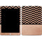 Rose Gold Chevron Split Apple iPad Skin