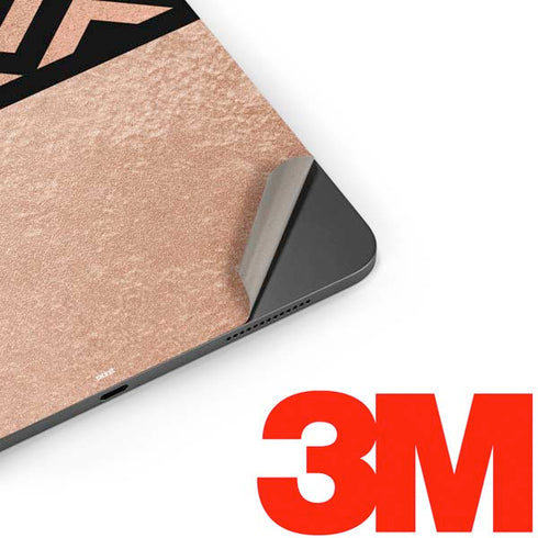 Rose Gold Chevron Split Apple iPad Pro Skin