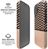 Rose Gold Chevron Split iPhone 16 Magsafe Impact Case