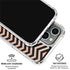 Rose Gold Chevron Split iPhone 16 Pro Clear Case