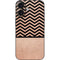 Rose Gold Chevron Split iPhone 16 Skin