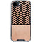 Rose Gold Chevron Split iPhone 16e Clear Case