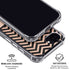 Rose Gold Chevron Split iPhone 16e MagSafe Case