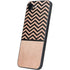 Rose Gold Chevron Split iPhone 16e Skin