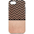 Rose Gold Chevron Split iPhone Cases