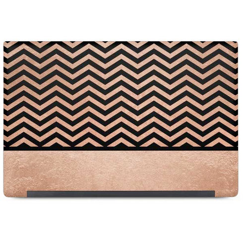 Rose Gold Chevron Split Dell Latitude Skin