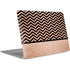 Rose Gold Chevron Split Apple MacBook Air Skin