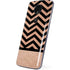 Rose Gold Chevron Split Moto E5 Plus Skin