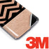 Rose Gold Chevron Split Moto E5 Plus Skin
