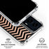 Rose Gold Chevron Split Moto G Power 5G (2024) Clear Case